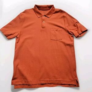 L.L. Bean Orange Polo